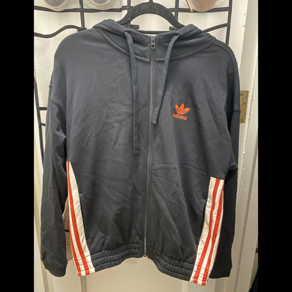 ADIDAS ZIP-UP SWEATSHIRT